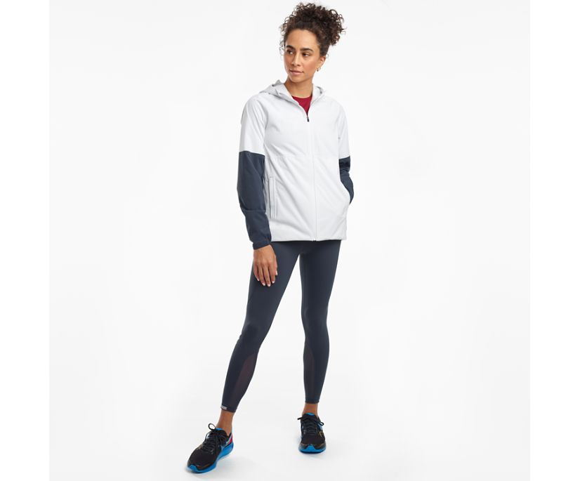 Saucony Drizzle 2.0 Women's Jackets White | Canada 271AHKP